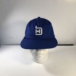 Brockhampton Roadrunner Cap Hat Men's Adj Blue Snapback Embroidered White Logo